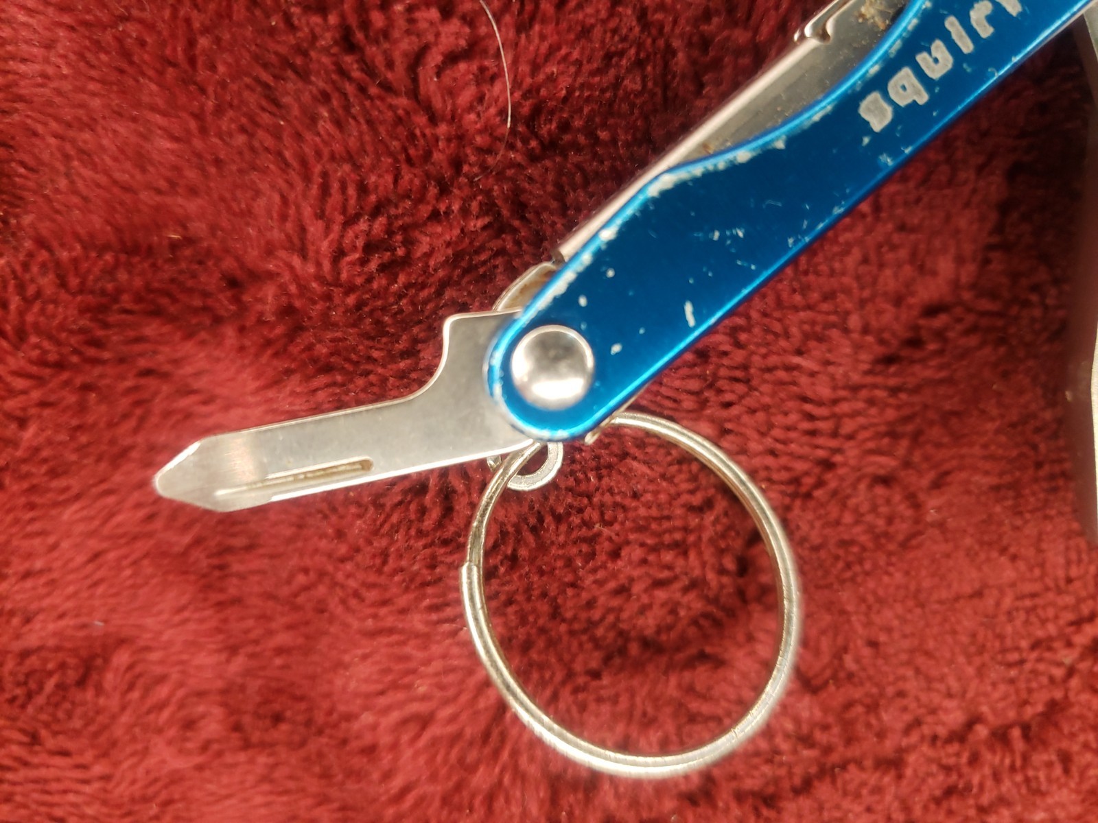 🔪🔪 Leatherman Squirt P4 Multi-Tool Blue Keychain