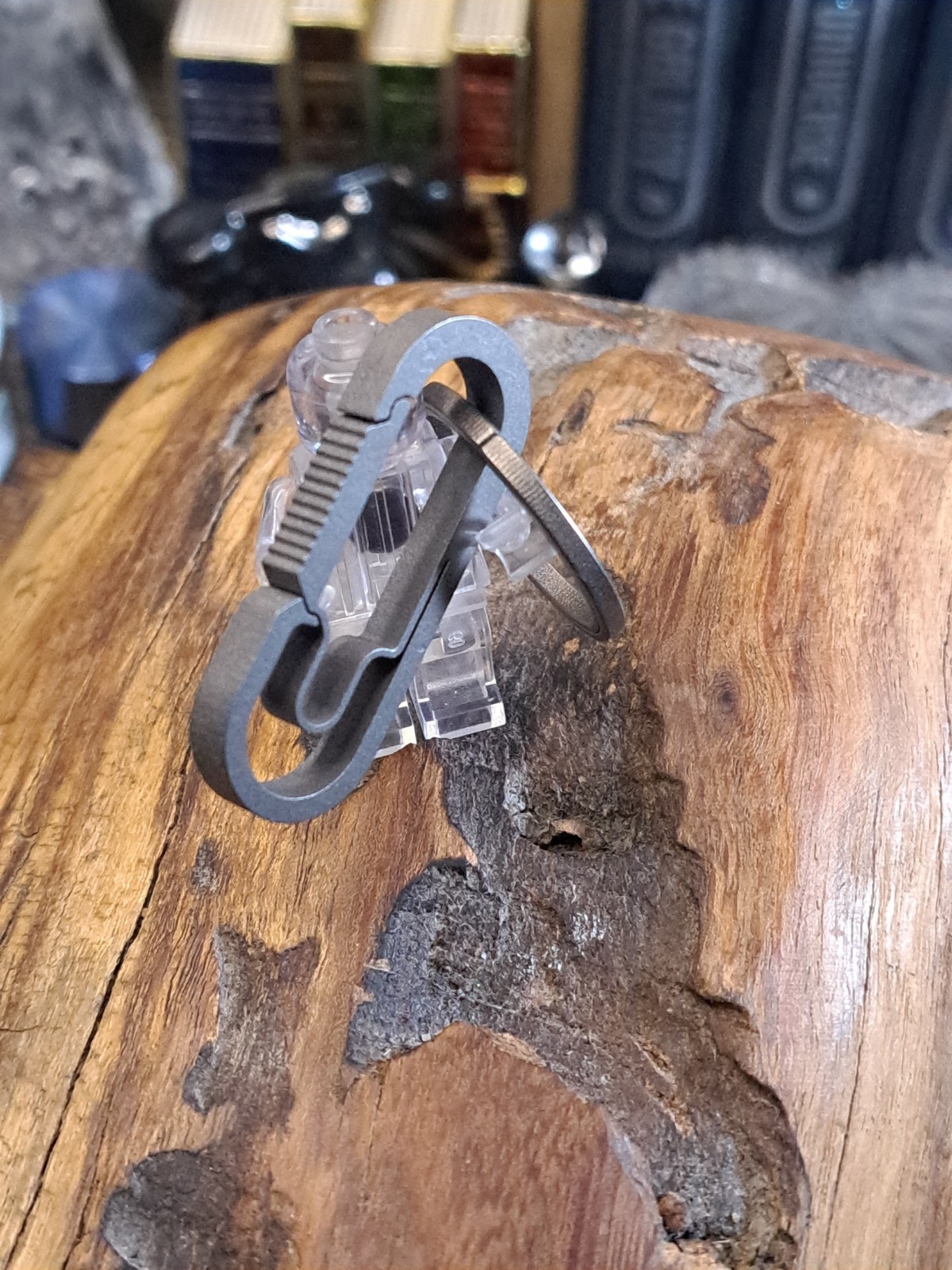 Pro Series Super Mini EDC Titanium Carabiner Keychain