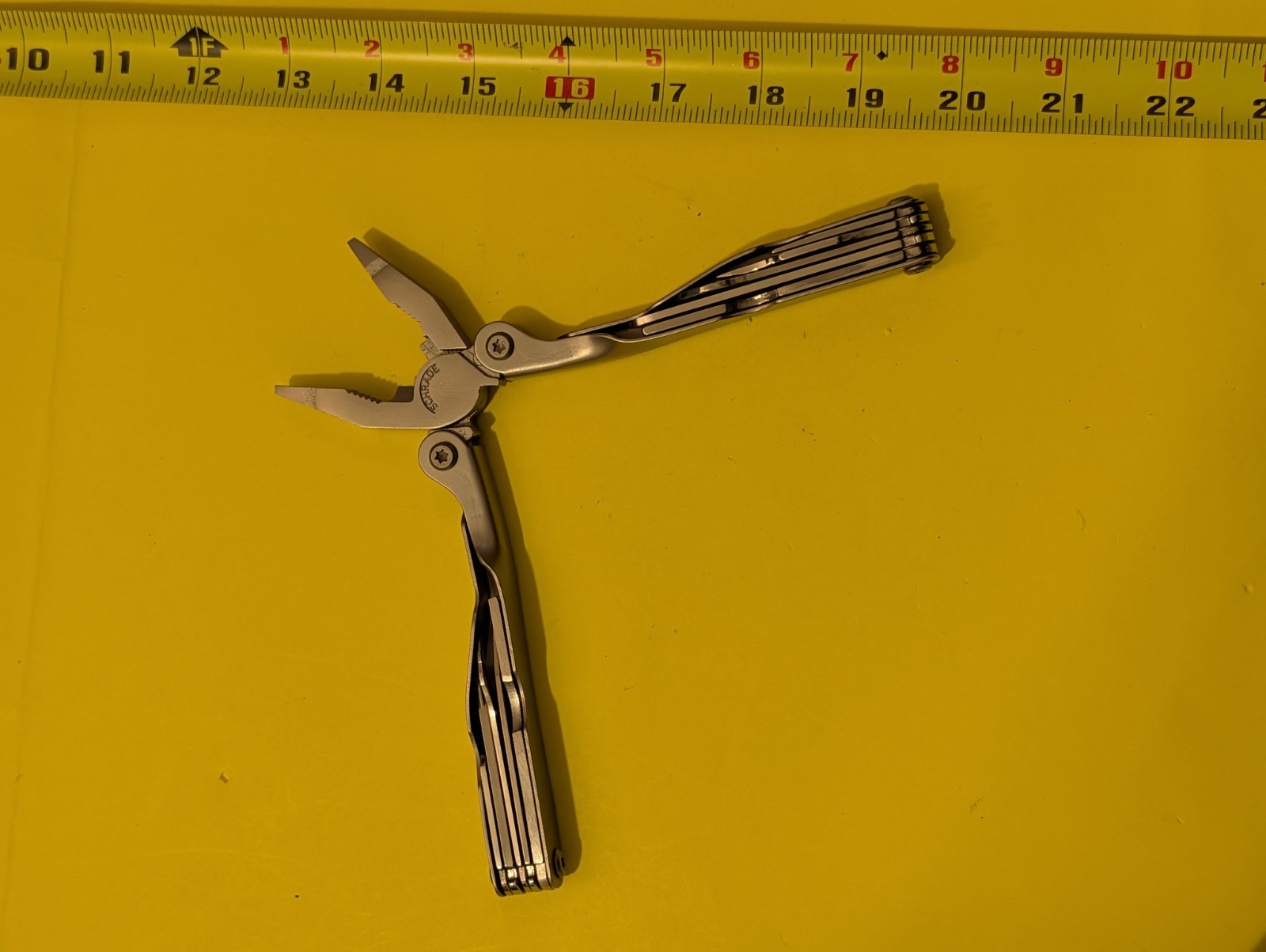 Schrade Tough Multi Tool Pliers Knife ST1 with Nylon Sheath USA Made