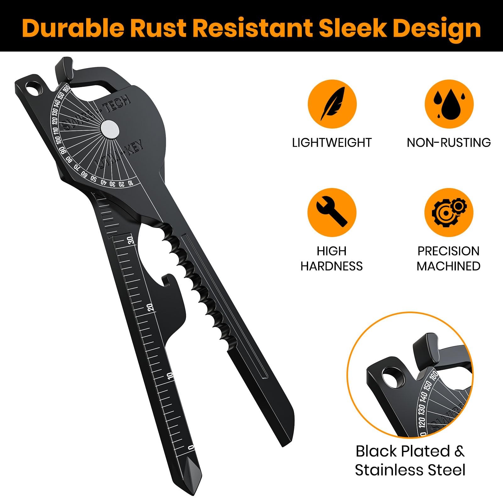 8-in-1 Screwdriver Tool Stocking Stuffer Gift for Men Dad Husband QTY 10 Pack