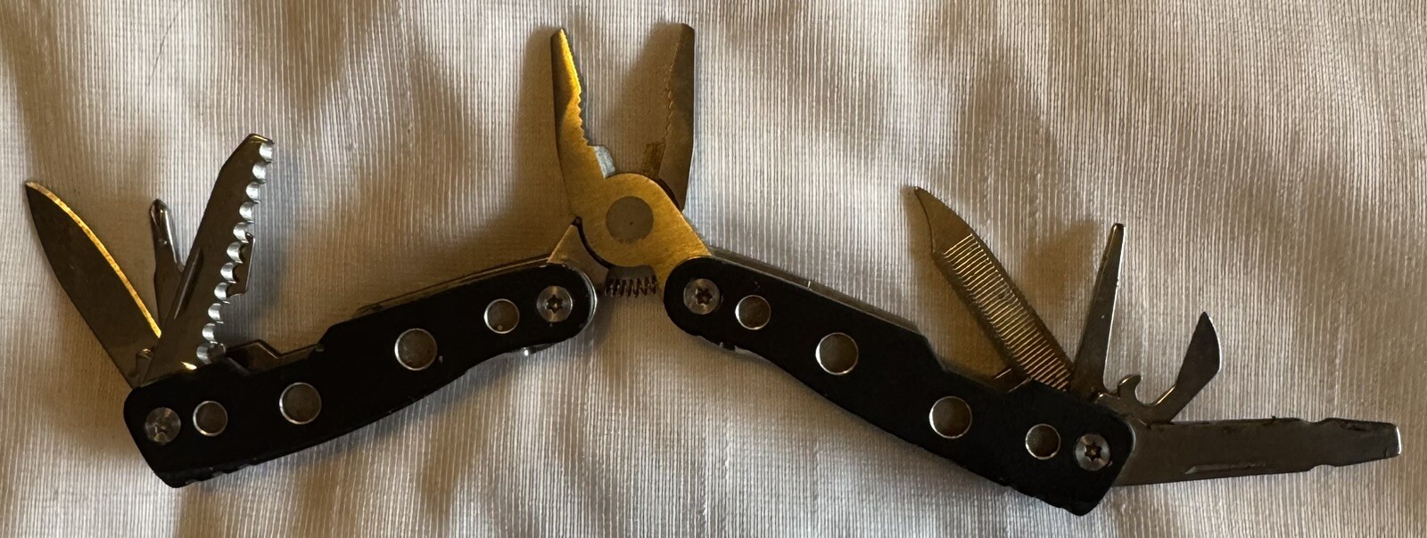 Vintage Sheffield 11 in 1 Multi Tool Black Handle