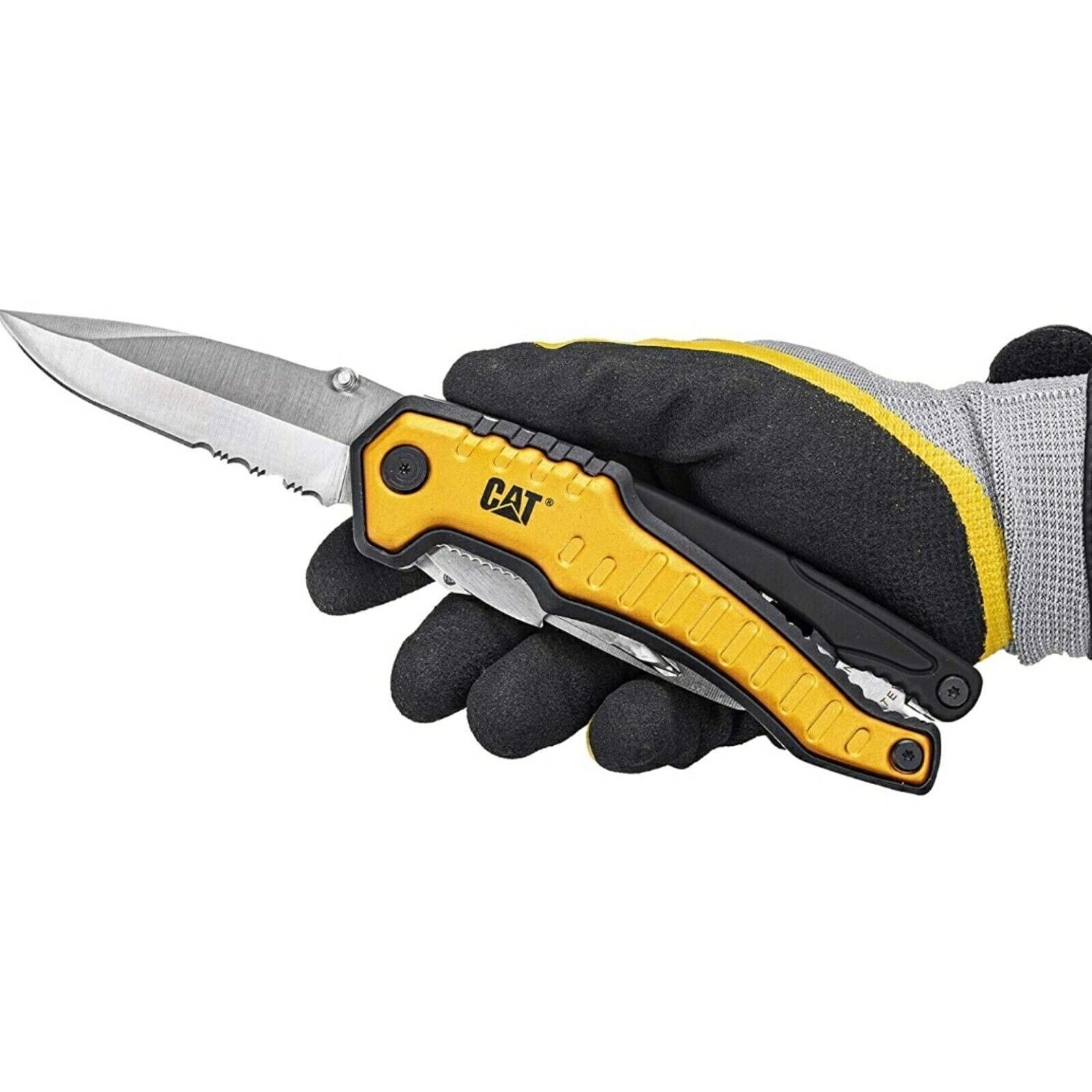 CAT XL 9-IN-1 Multi-Tool Set With Belt Loop Storage Pouch