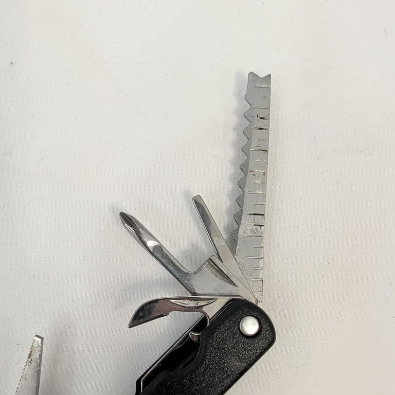 ESPCO Tahoe Multi-Tool Pocket Knife Pliers Stainless Steel Black with Sheath