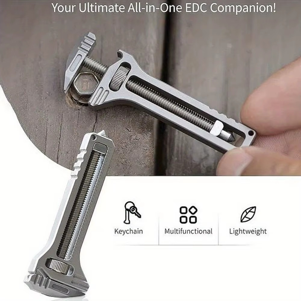 1PC EDC Multi Tool Compact Multitool Portable Tool Key Ring Chain Pocket Cutter