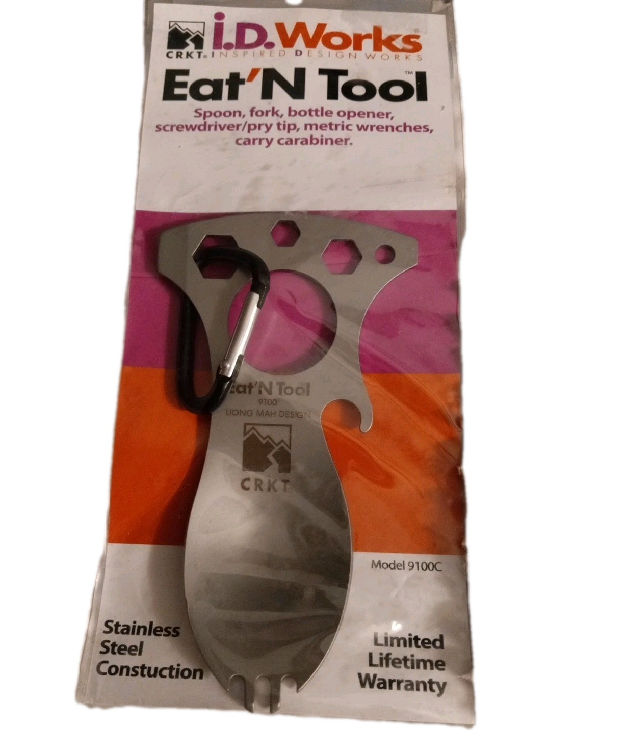 CRKT Eat’N Tool Multi-Tool i.D. Works Outdoor Camping Spoon Model 9100C – NEW