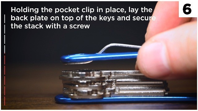 Multitool Key Holder Organizer for Keys, EDC Keychain with Bottle Opener & Clip,