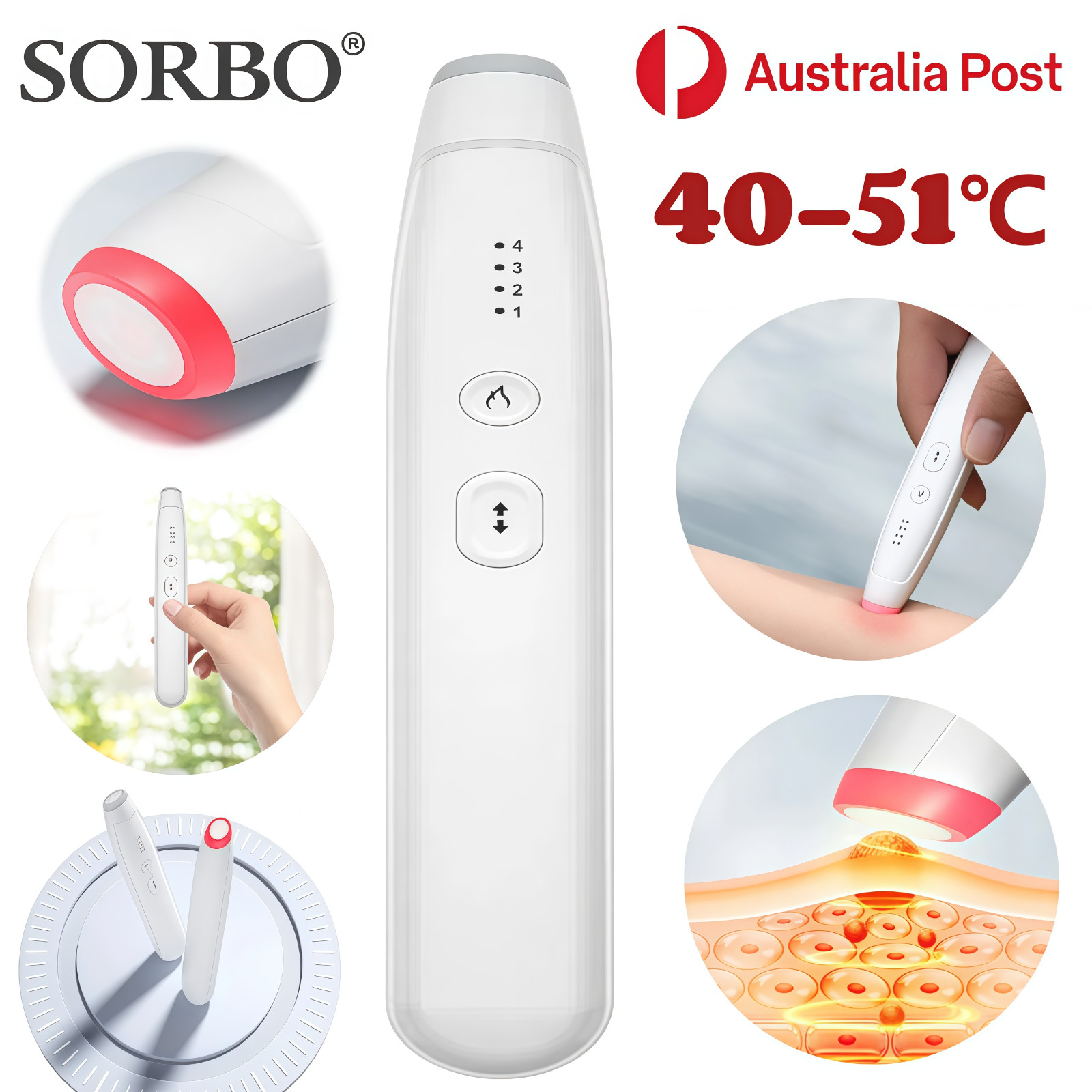 Mosquito Insect Bite Portable Relieve Itching Pen Rechargeable Travel Sports AU