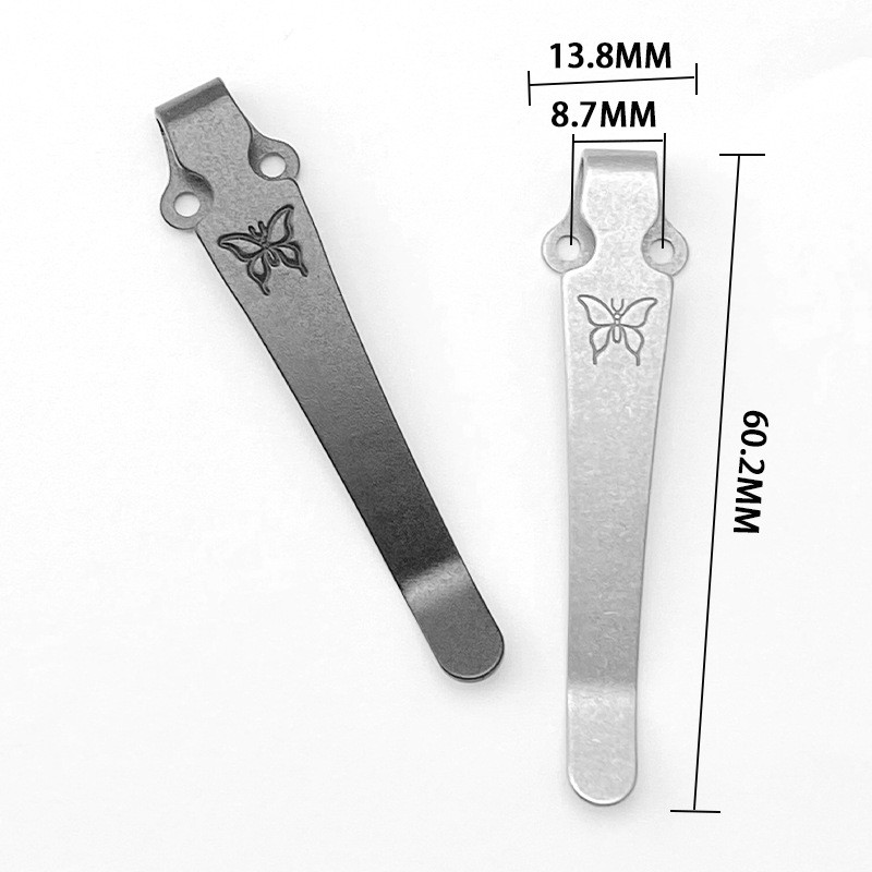 Titanium Pocket Clip for Benchmade Griptilian 551 710 730 Knife Replacement