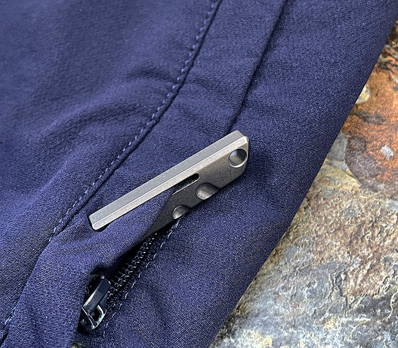 TC4 Titanium Alloy Pocket Multi Tools Bottle Opener Cutter Outdoor EDC Tool