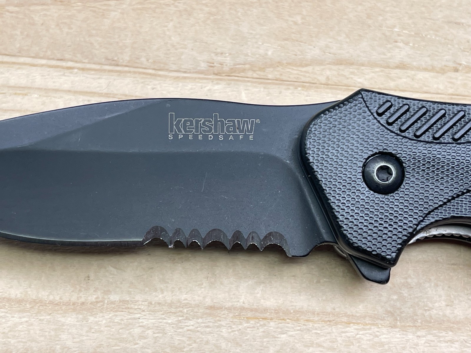 Kershaw 1605CKTST Clash Black A/O SpeedSafe Ken Onion Folding Pocket Knife