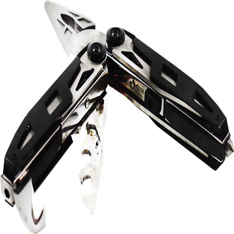 Portable Foldable Multifunctional Tool Pliers Outdoor Tongs Bottle opener Ruler