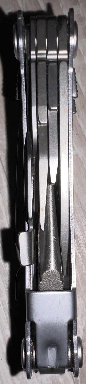 Used Grey Gerber Suspension NXT Multi-Tool Plier Scissor knife Ruler Screwdriver