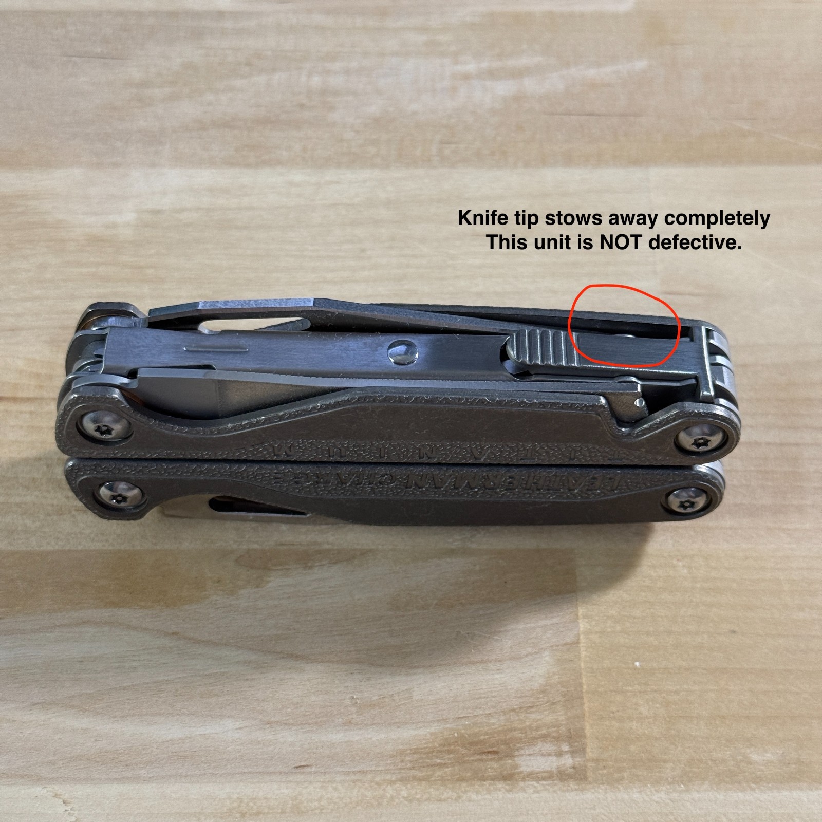 Leatherman Charge Plus TTi Multitool with Nylon Sheath (Non-Recalled Unit)