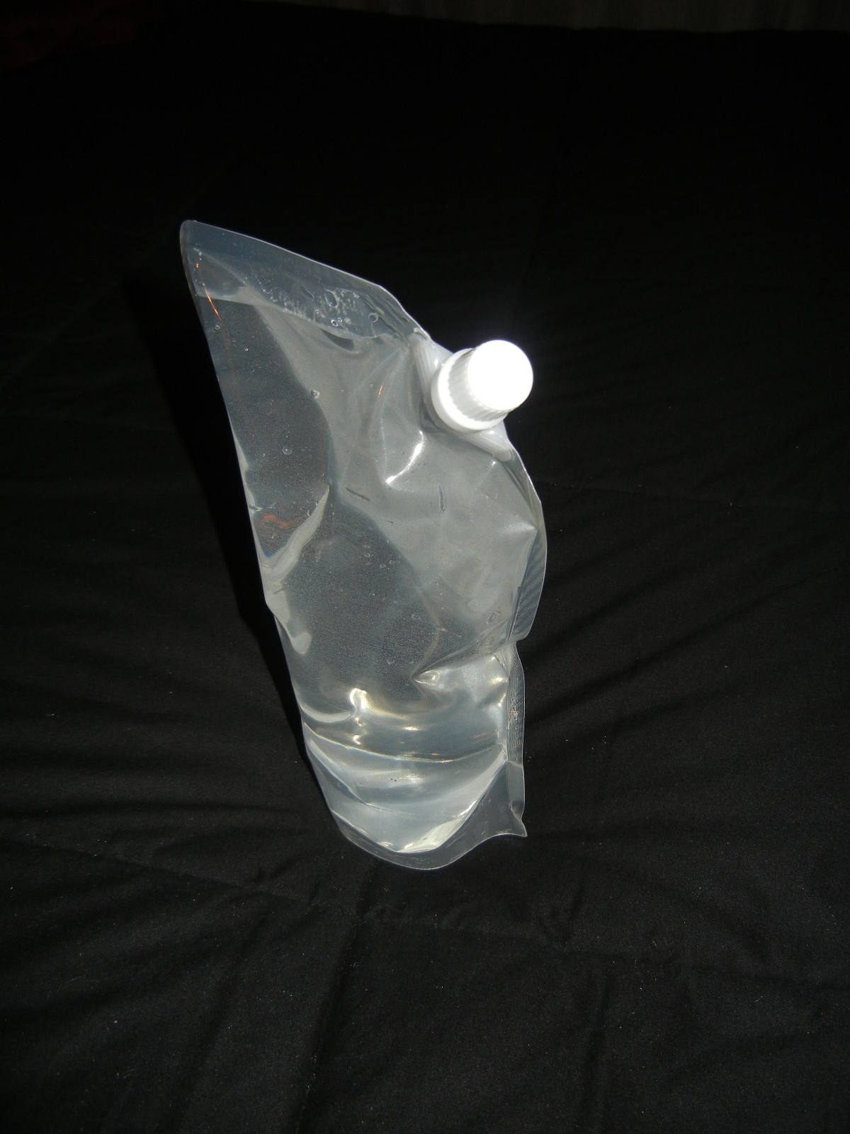 (10) Flexible Collapsible Reusable Folding Water Bottle Bag Survival Flask Pouch