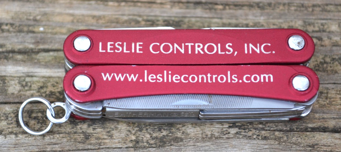 Genuine Leatherman Squirt PS4 Red Multitools Knife, Plier Multi-Tools–Excellent