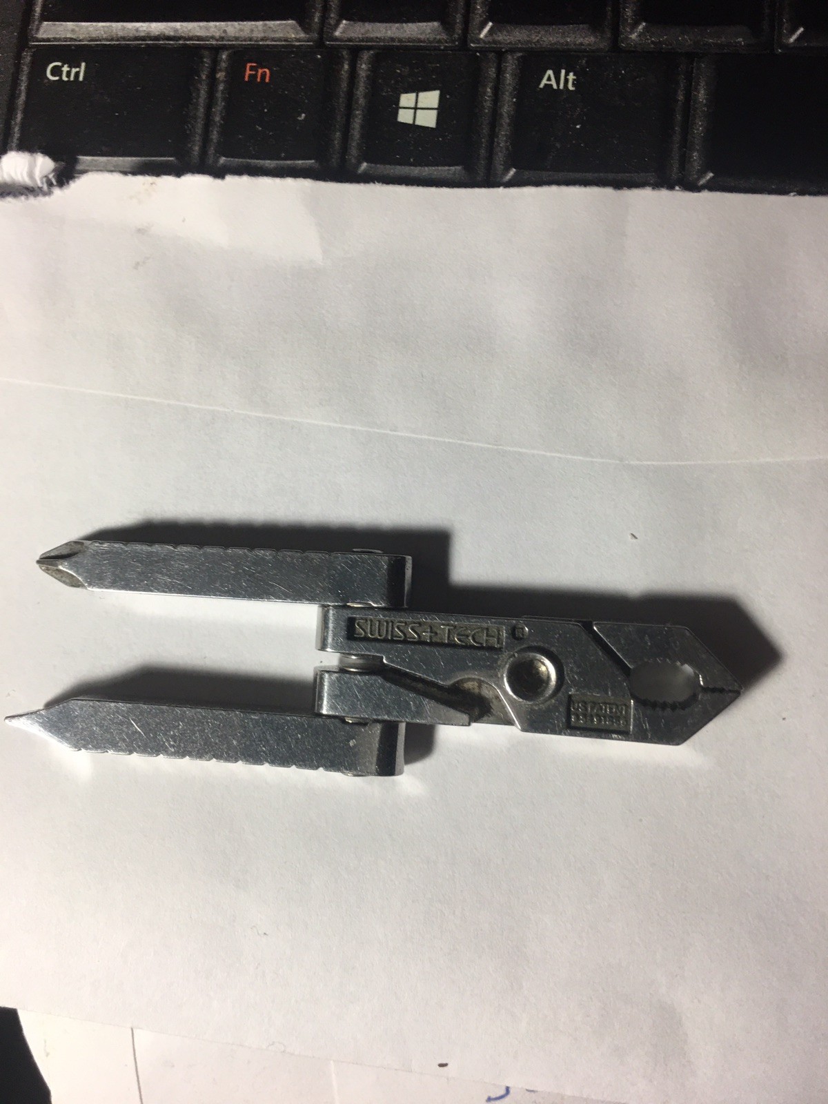 Swiss + Tech Micro-Tech 6-in-1 Multi Tool 1.75″ Folding Pliers Stainless Steel