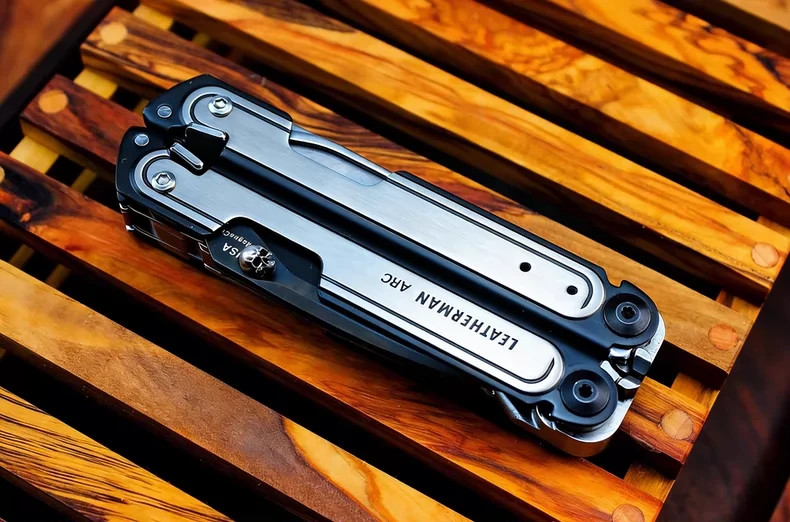Solid Silver Skull Thumb Stud Fits Leatherman ARC Wave Alpha Aftermarket