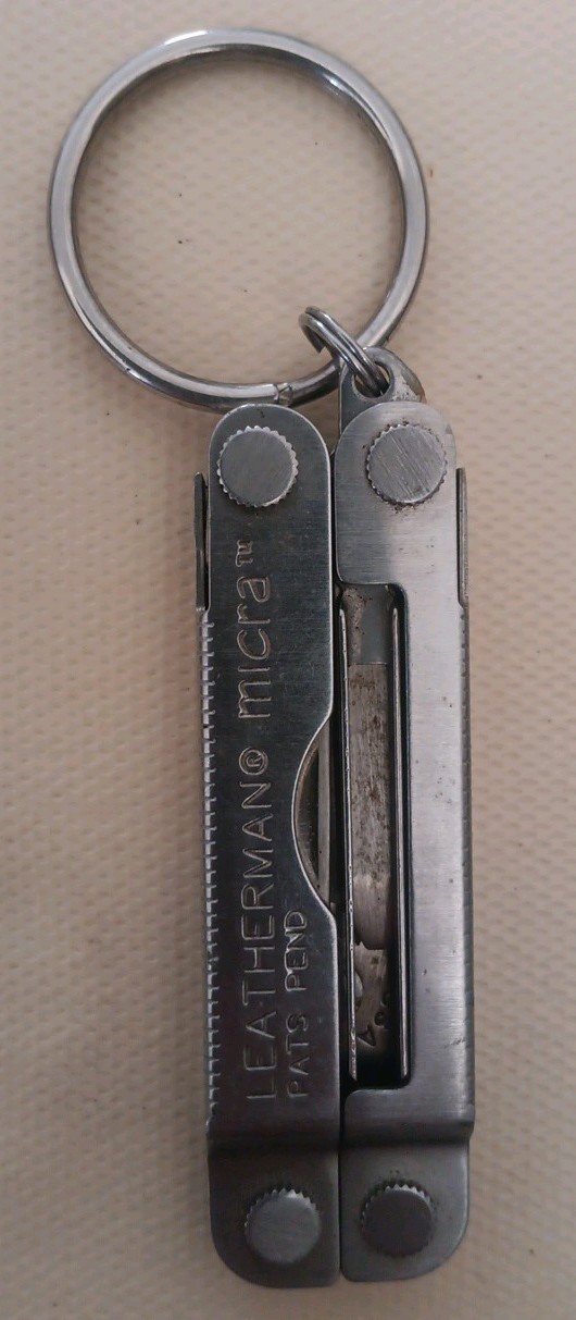 Leatherman Micra W/keychain Stainless Steel 2 1/2″ Spring-action Scissors