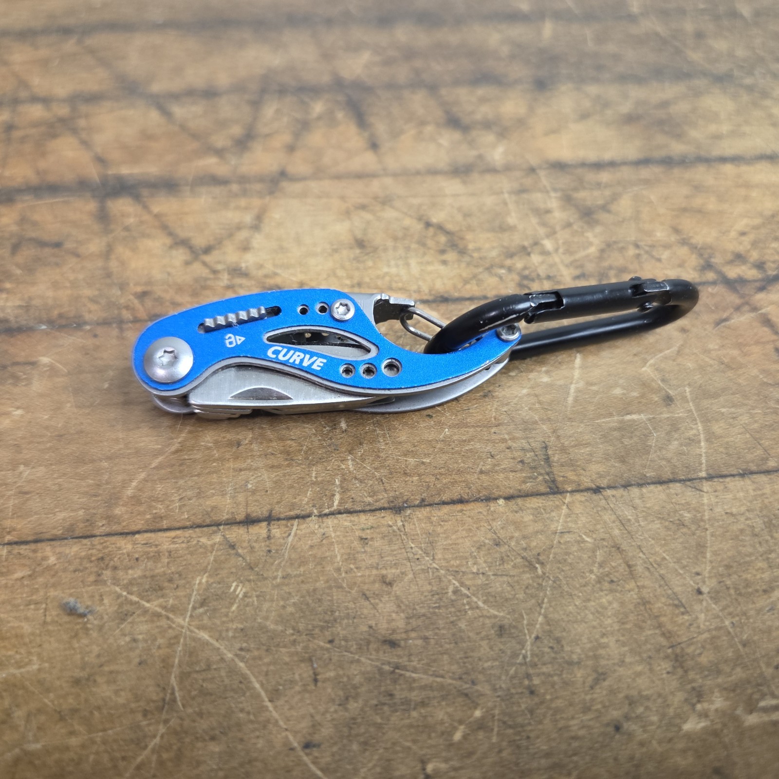 Gerber CURVE 15805161 Blue Mini Multi Tool Knife,Opener Bottle,screwdriver