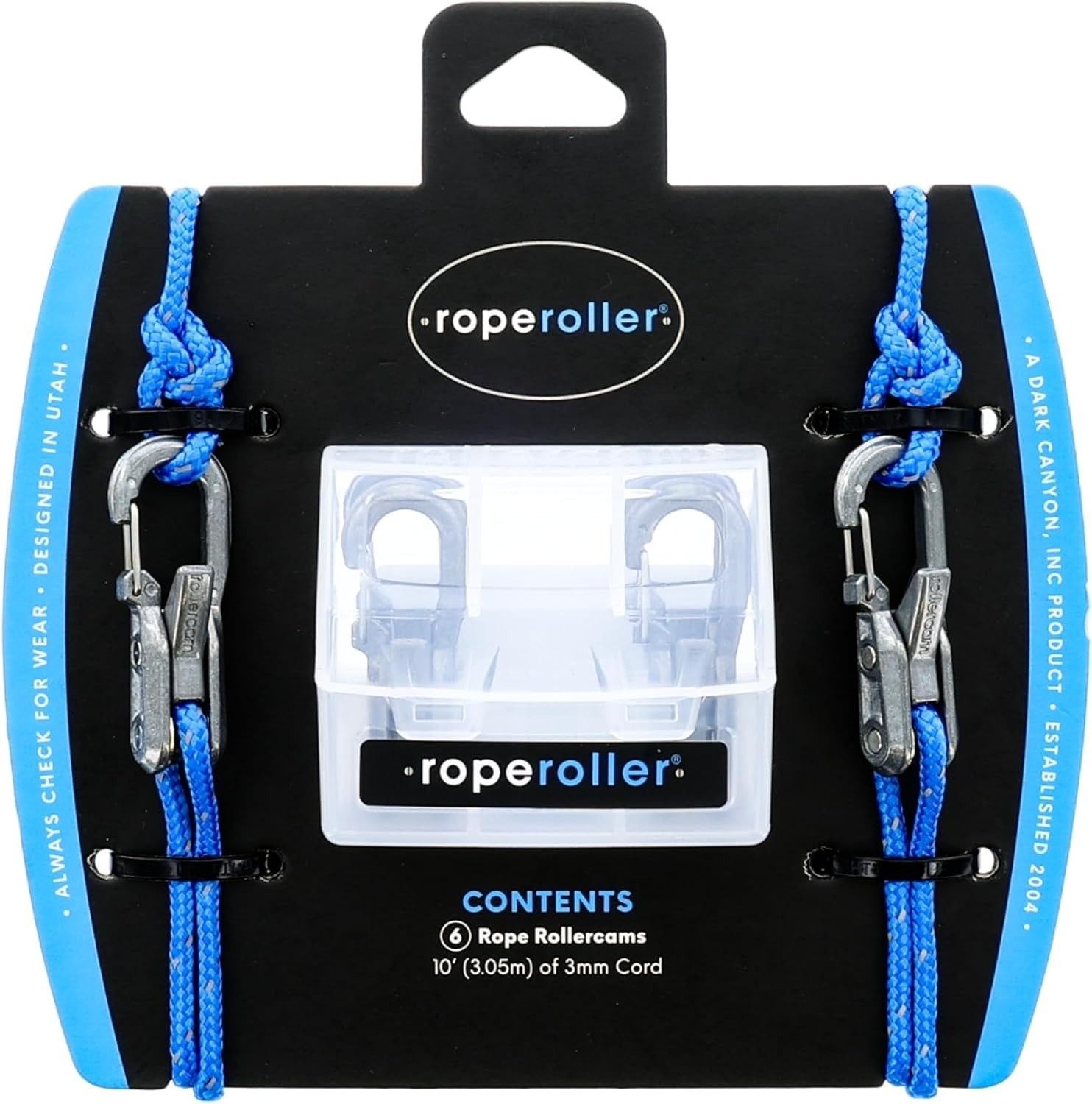 The Original Rope Tightening Tool & Tensioner 6-Pack with Rollercam Technology