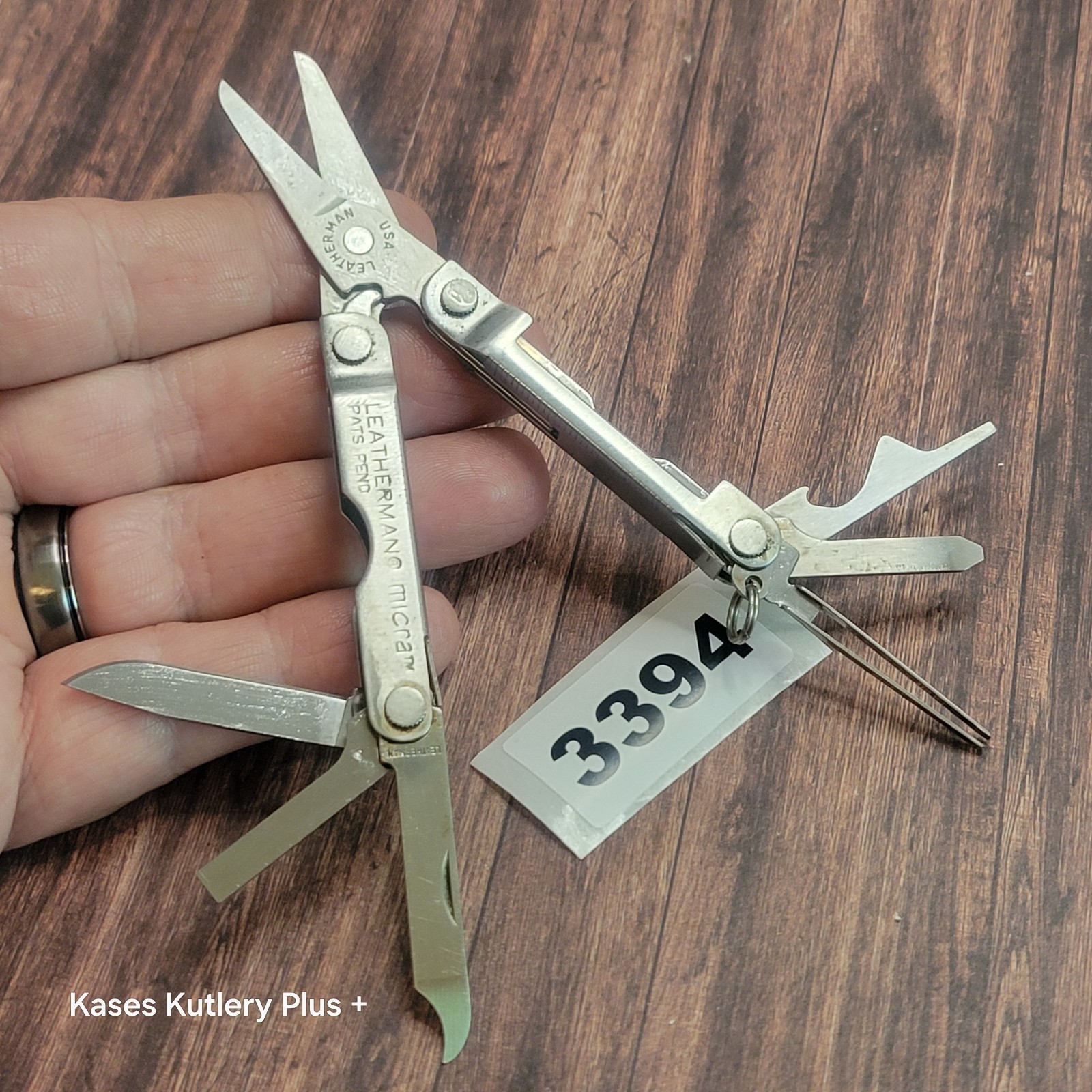 Leatherman Micra Compact Folding Multi Tool Scissors Knife Tweezers Screwdriver