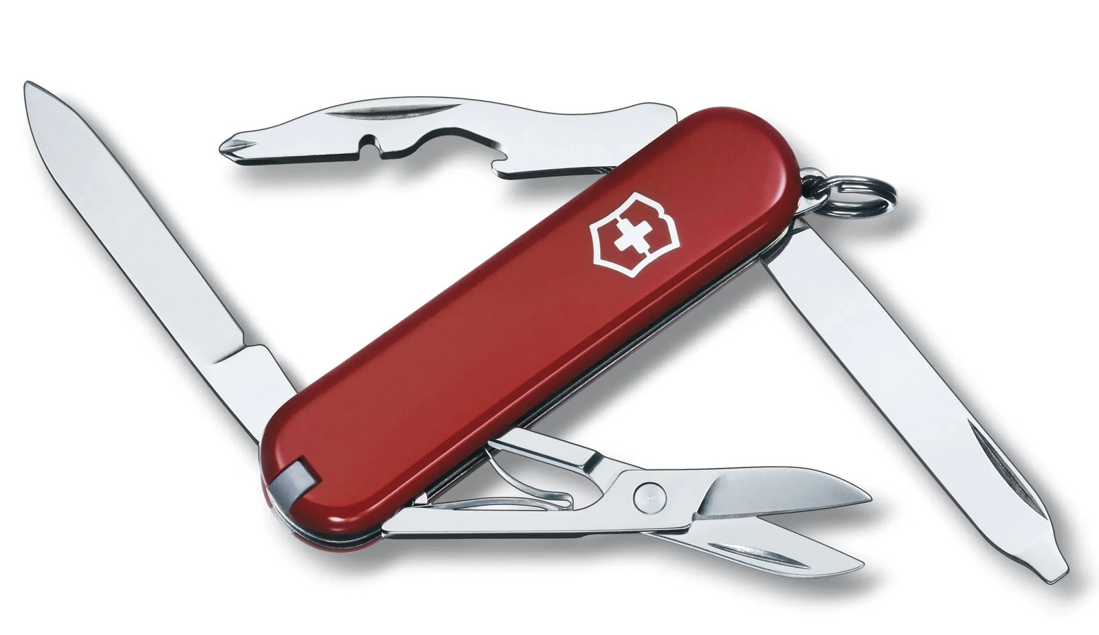 Japan NEW VICTORINOX Rambler Swiss Army Knife Multi-Tool 10 Functions Red
