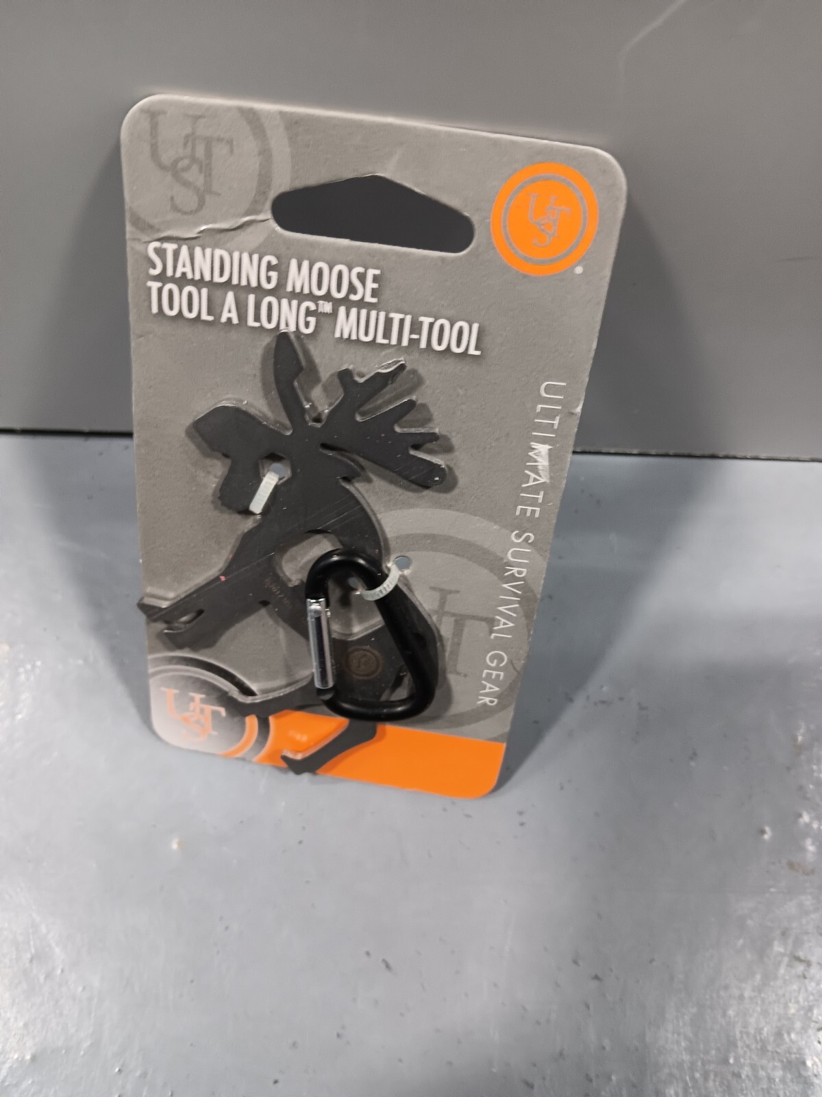 UST Tool a Long Multi Tool Pocket Keychain Bug Out Bag Survival Gear/STANDING MO