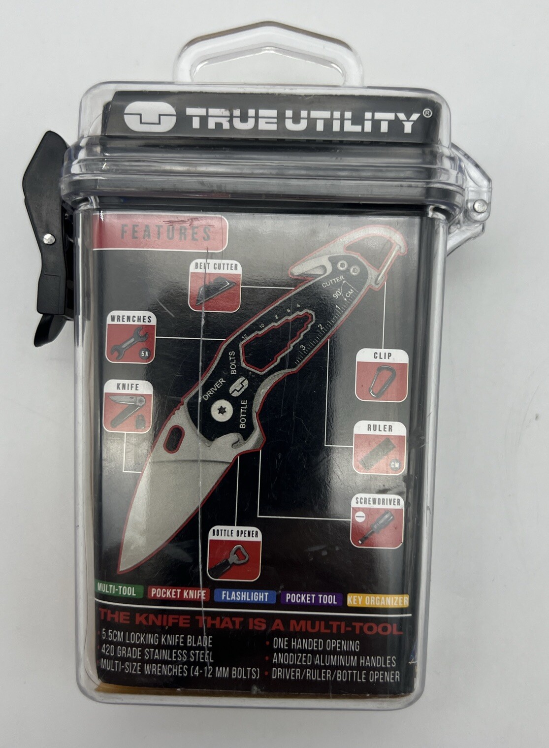 Smart Pocket Knife 11-in-1 Multi Tool With Weatherproof Case