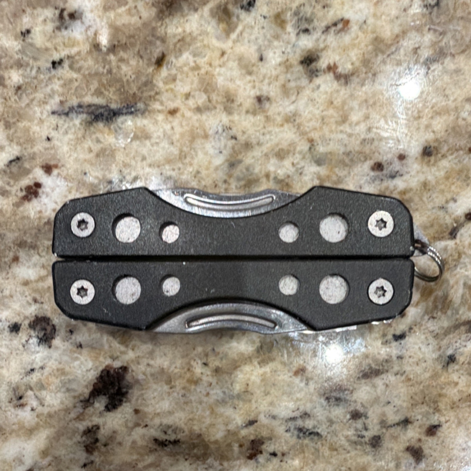 Gerber Clutch Multi-Tool Stainless Steel Black Silver Pliers Knife File