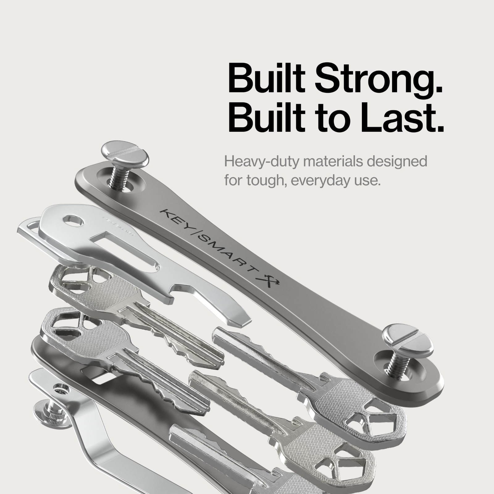 Multitool Key Holder for Keychain – Expandable Organizer, Bottle Opener, Pocket