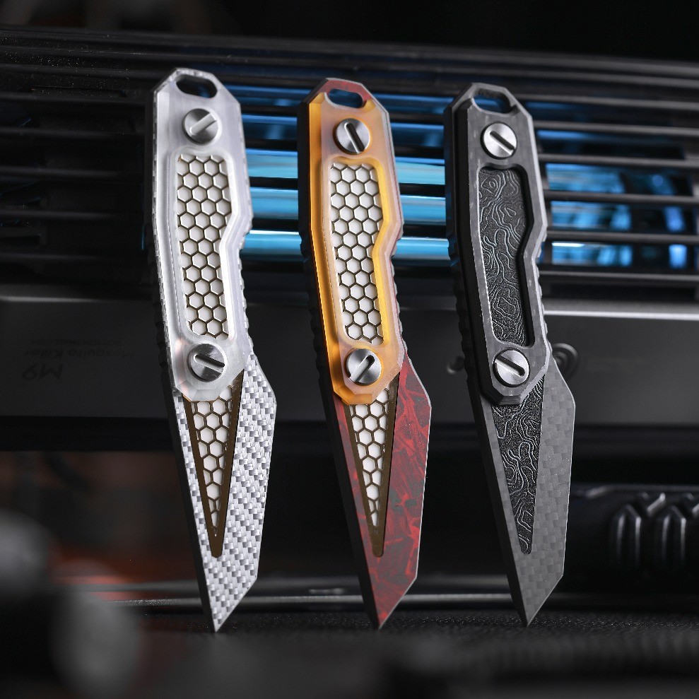 Customize – Hollow Luminous Carbon Fiber Crowbar Multi Tool Survival Defense EDC