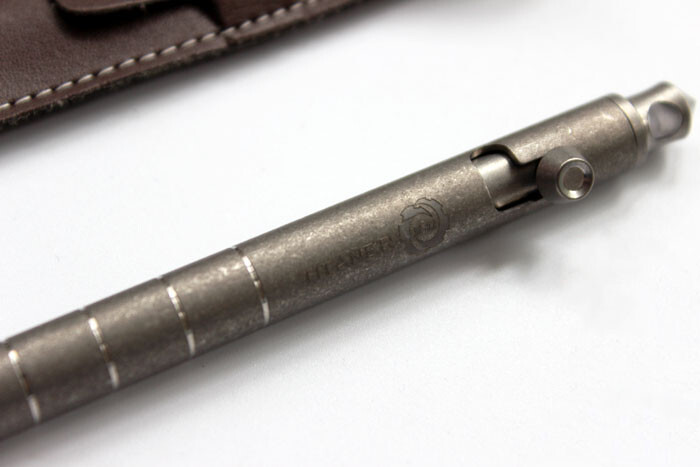Titanium Alloy Press Tactical Pen Portable Signature Pen Office Stationery