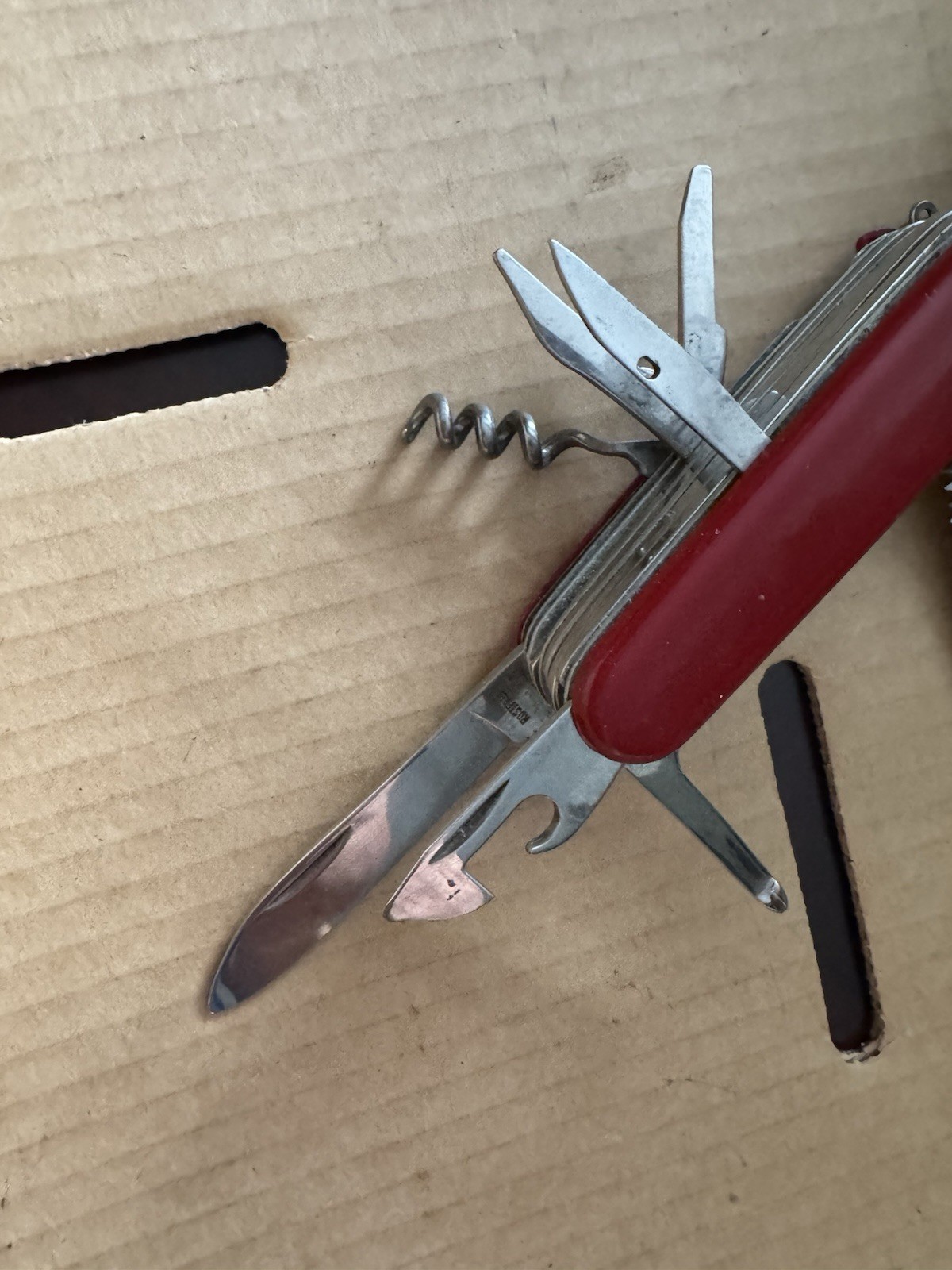Vintage North Star Rostfrei 16-Function Multi-tool Pocket Knife w/ Case 3.5″L