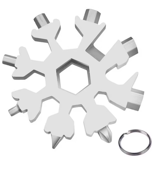 18-in-1 Snowflake Multi Tool Outdoor Camping Travel Camping Adventure Daily