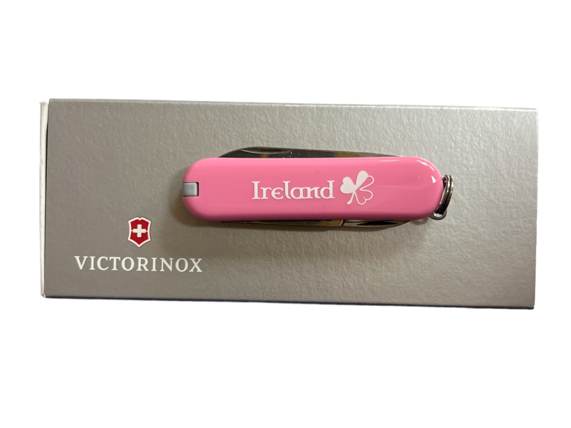 Victorinox IRELAND pink CLASSIC pocket swiss knife NEW Irish exclusive