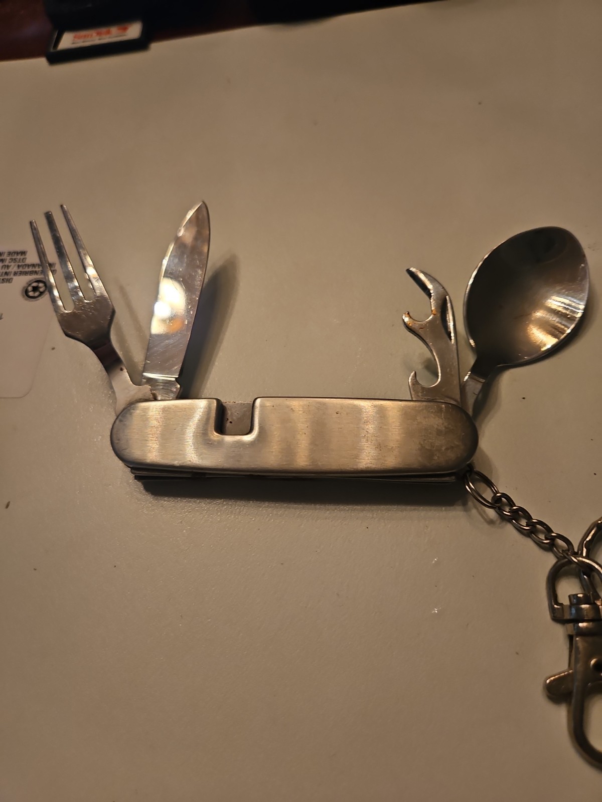 Stainless Steel Folding Camping Multi Tool 4.5″
