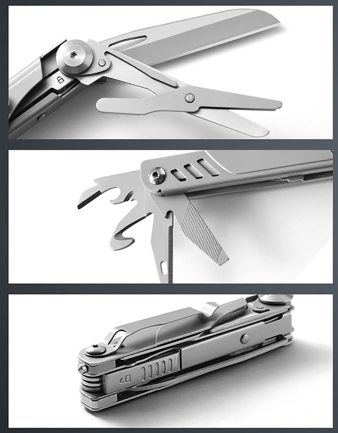Multi Tool 13-In-1 Multitool Pocket Knifeknife,Quick Change Blades, Razor Sharp,