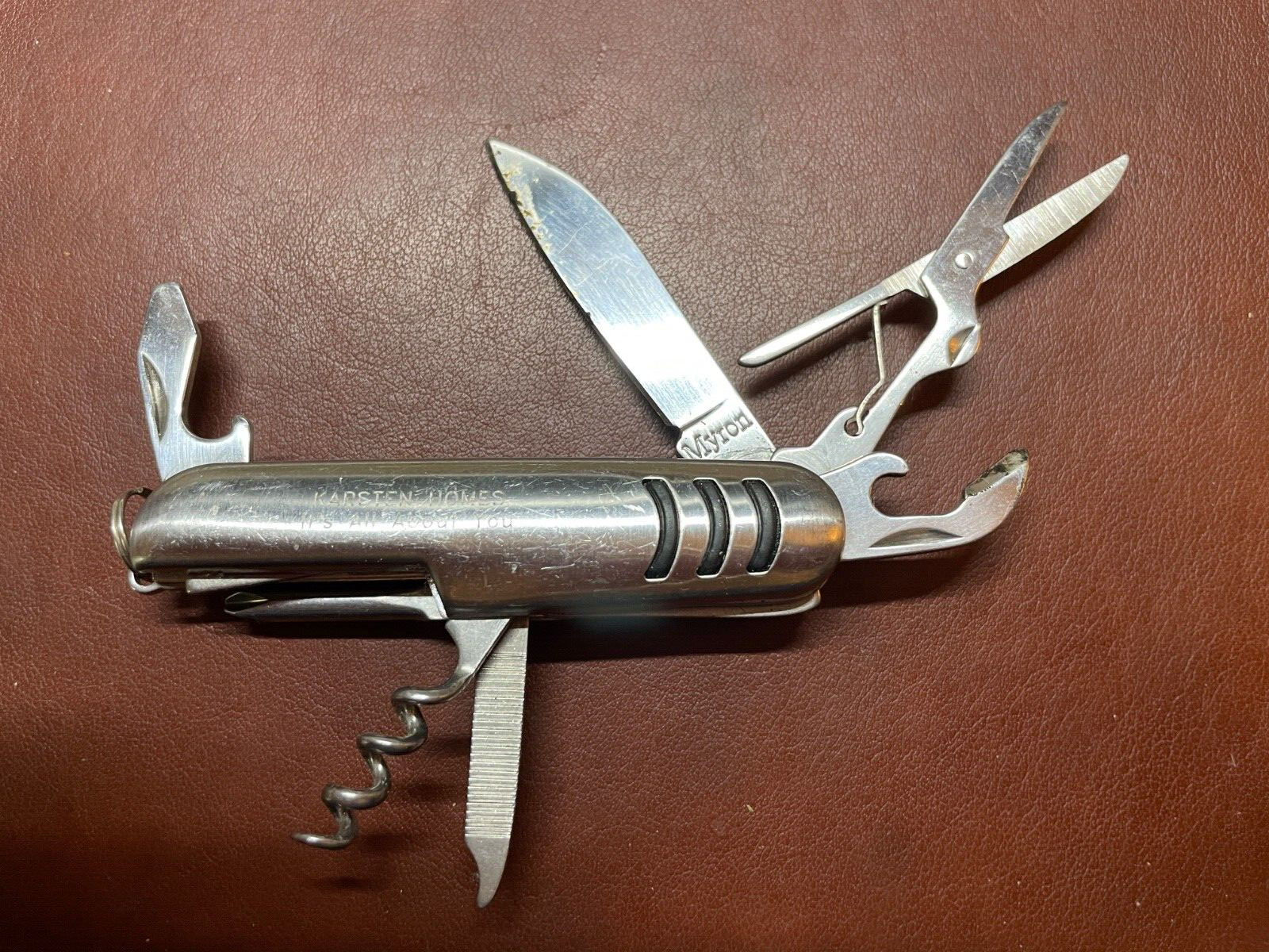Myron Multi Tool 7-in-1 Pocket Knives with Advertising Logos