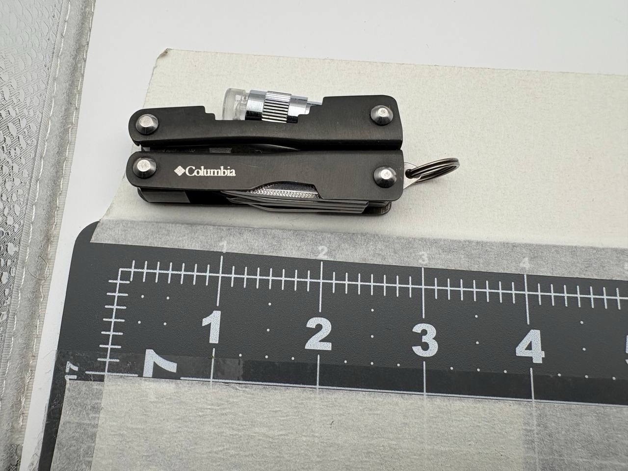 Columbia Sportswear Multi-Purpose Tool LED Stainless Steel & Black