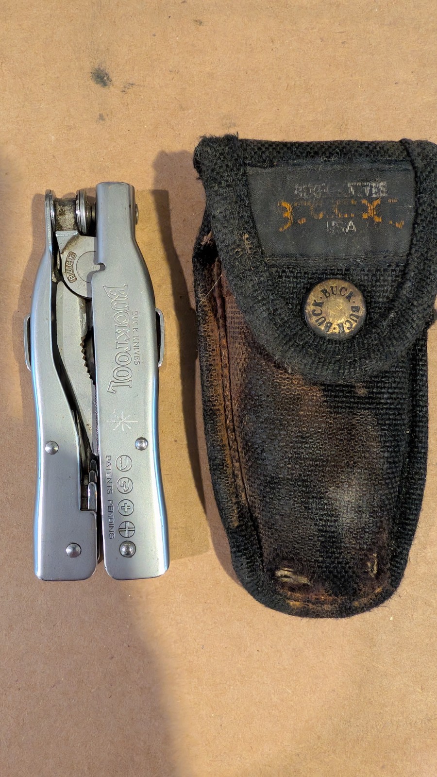 Buck USA Bucktool Multi-Tool Model 360 BUCK Sheath Retired