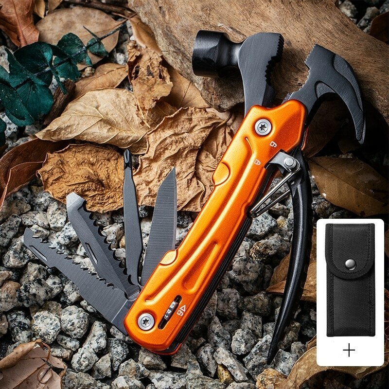 Multifunctional Jaw Claw Hammer Tool Car Life-saving Emergency Knife Plier
