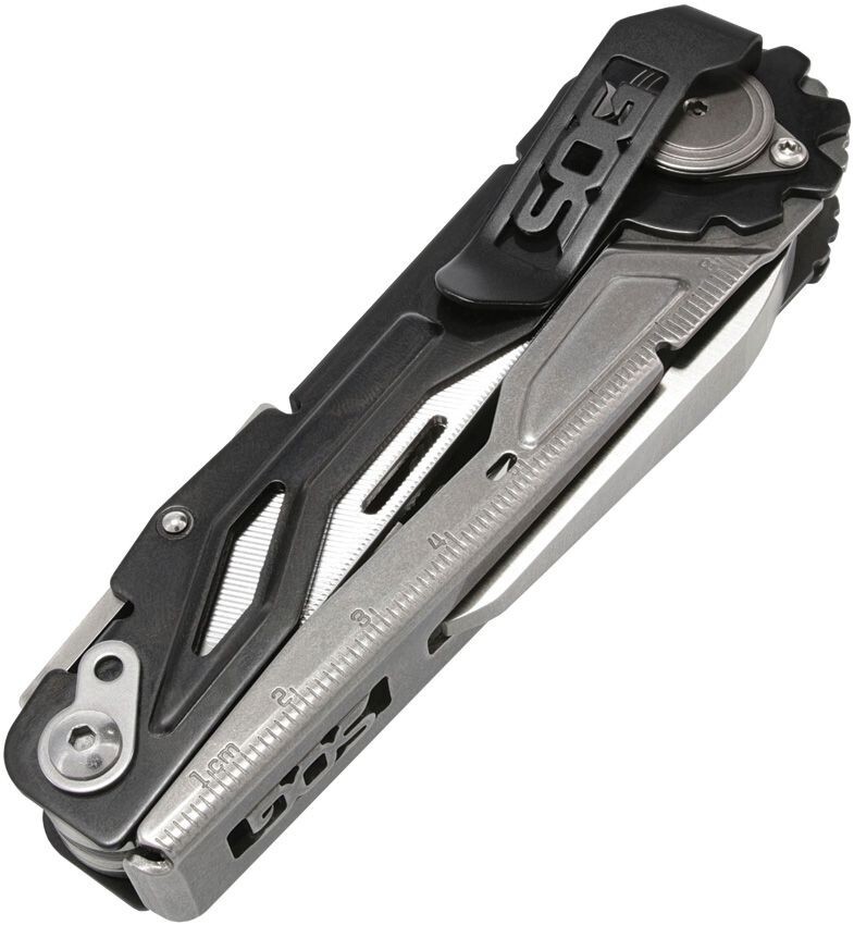 SOG Switchplier Multi Tool Several Essential Tools w/ Black Stainless Handles