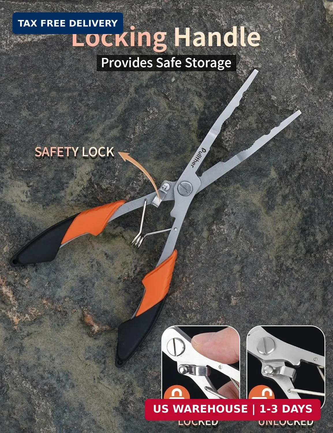 Fishing Gear,Hook Remover Fishing Pliers,Stainless Steel Fishing Tools,Multitool