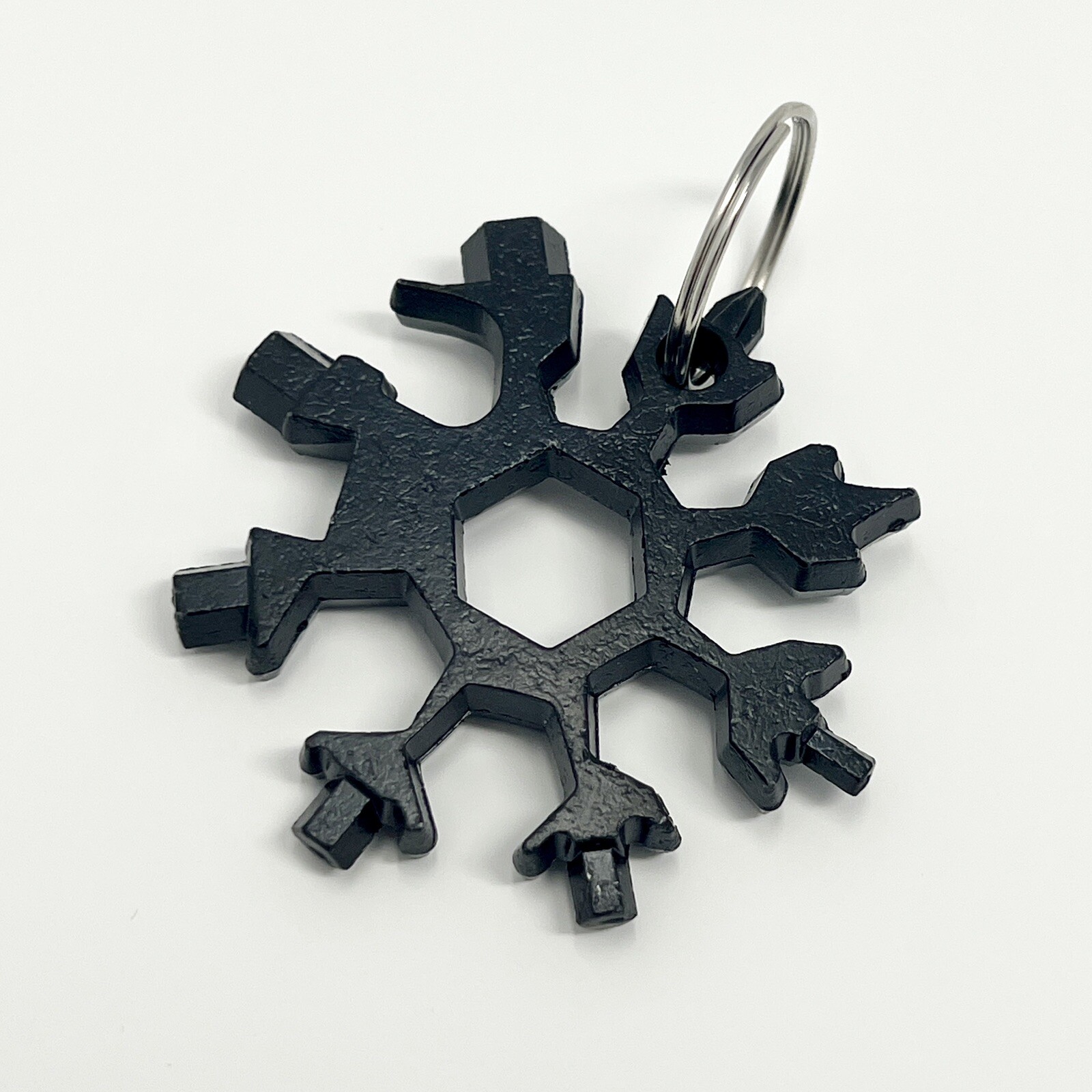 3X 17in1 Keychain Multi Tool Crowbar Screwdriver Hex Wrench Survival EDC Gift