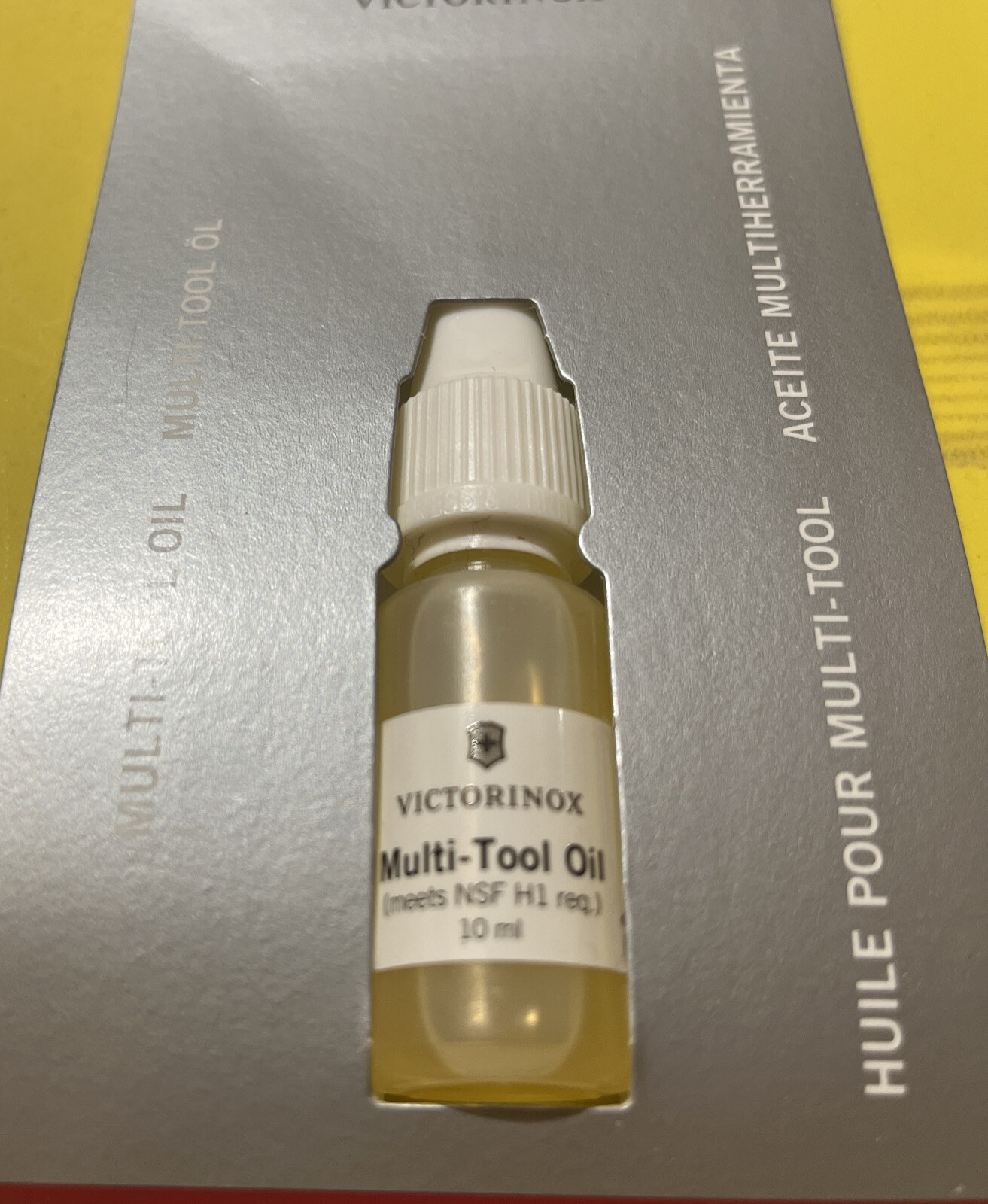 Swiss Army Victorinox Oil Lubricant, SwissTool & Knife Oil 4.3302