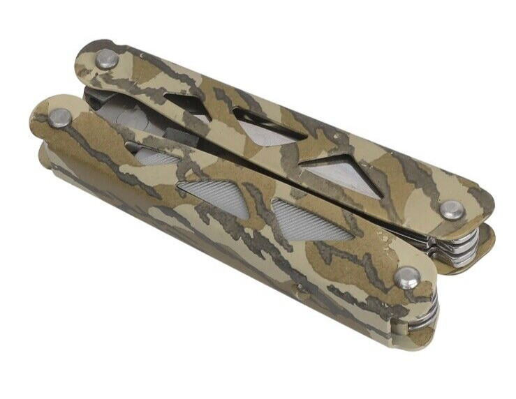 Ozark Trail 12 in 1 Multi Tool Stainless Steel Camo Color Camping Fishing NEW