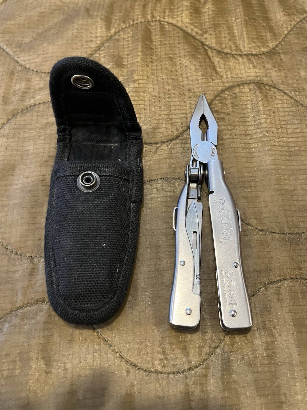 Vintage Buck Knives BUCKTOOL Model 360 Multi-Tool w Sheath – USA – Retired