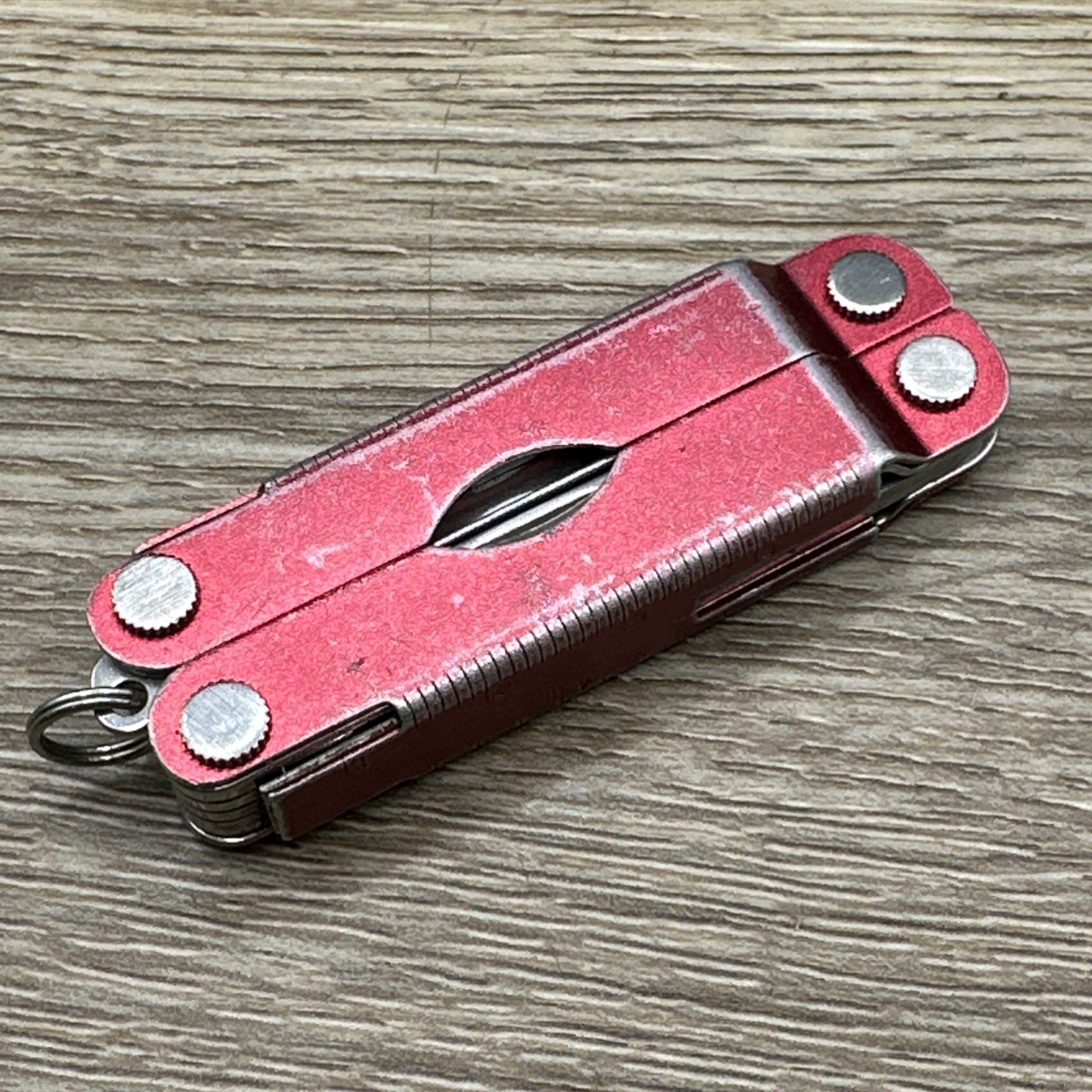 Leatherman Micra Multi-Tool, Knife, Scissors, Key Ring, Red!