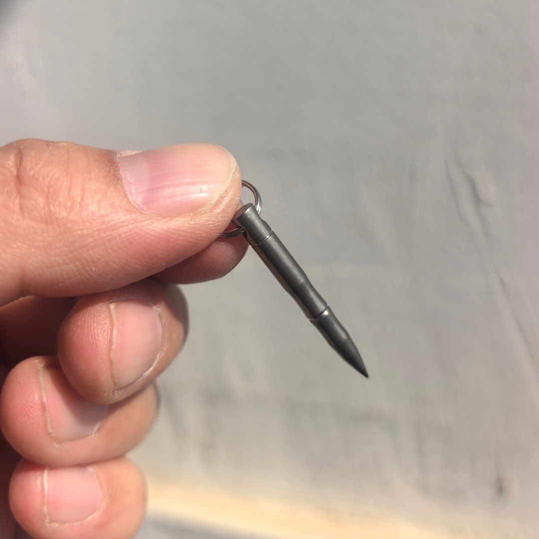 TC4 Titanium alloy Needle EDC tool – 3.4cm long