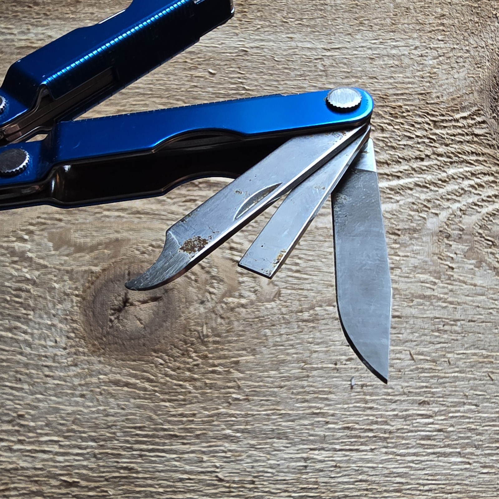 LEATHERMAN MICRA MINI SCISSORS MULTI TOOL 420HC KNIFE 64010101K BLUE